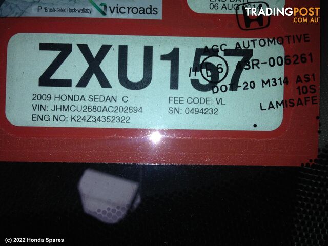 Combination Switch 2009 HONDA ACCORD