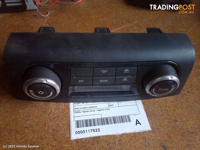 2007 MITSUBISHI - PAJERO Heater/Ac Controls