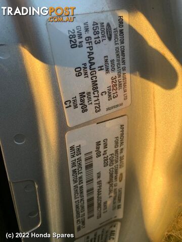 2009 FORD - FALCON Right Indicator/Fog/Side - photo 4 of 15