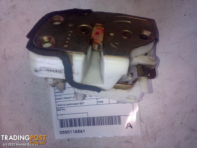 Door/Boot/Gate Lock 1998 HONDA ACCORD