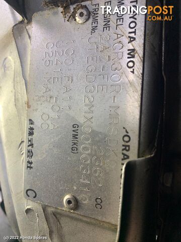 2000 TOYOTA - TARAGO Right Rear Trailing Arm