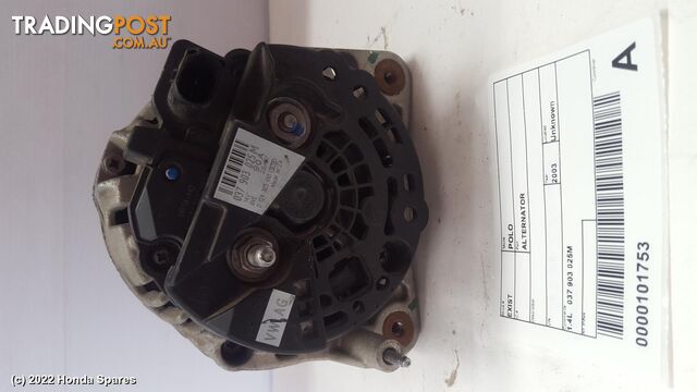 2003 VOLKSWAGEN - POLO Alternator
