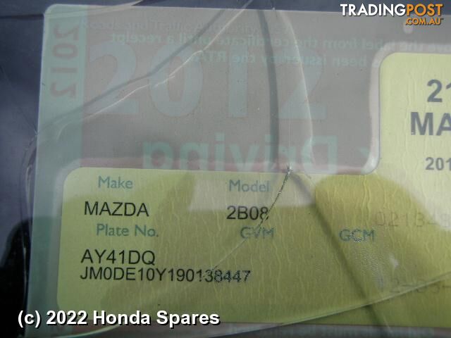 2009 MAZDA - 2 Grille