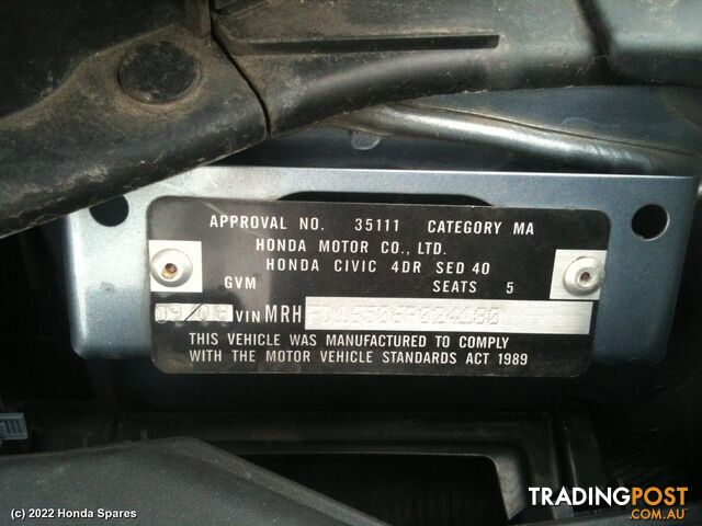 Abs Sensor 2006 HONDA CIVIC