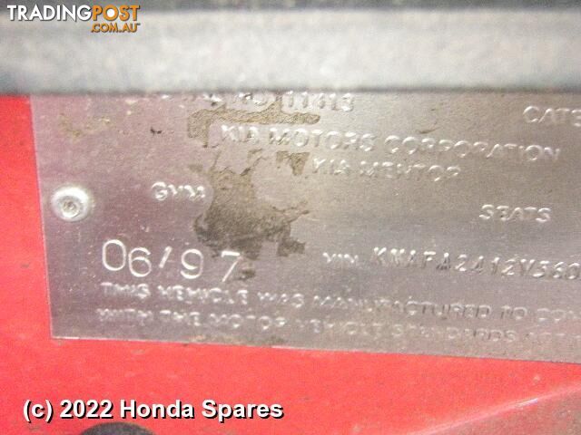 1997 KIA - MENTOR Starter