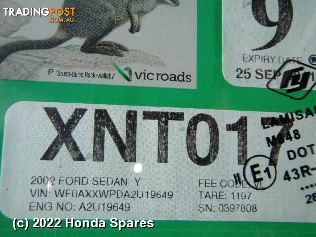 2002 FORD - FOCUS Fuel Injector