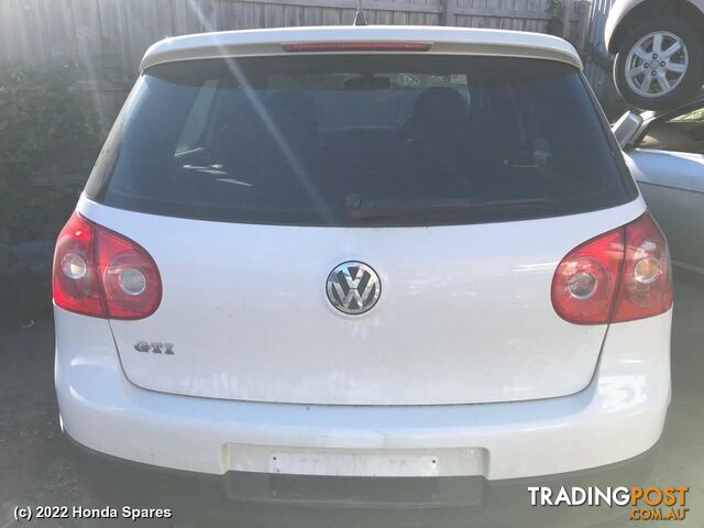 2008 VOLKSWAGEN - GOLF 2nd Seat (Rear Seat)