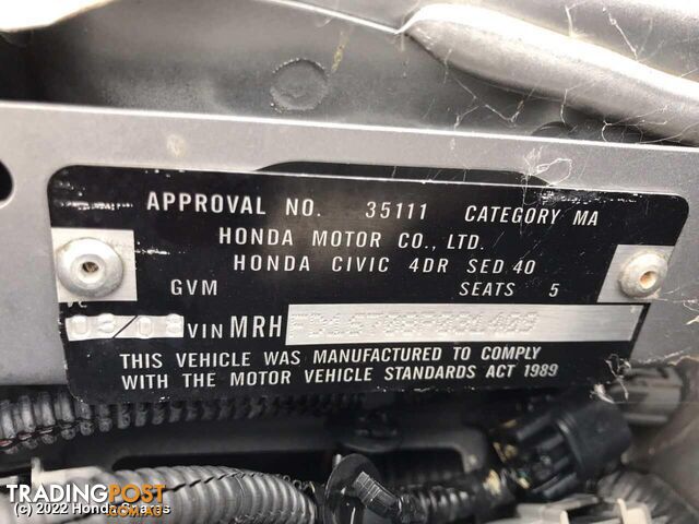 2008 HONDA - CIVIC Right Front Lower Control Arm