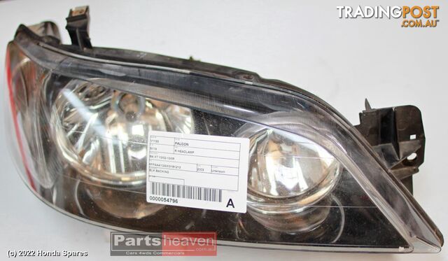 2003 FORD - FALCON Right Headlamp