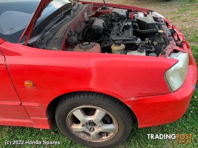 2001 HYUNDAI - ACCENT Right Front Window Reg/Motor
