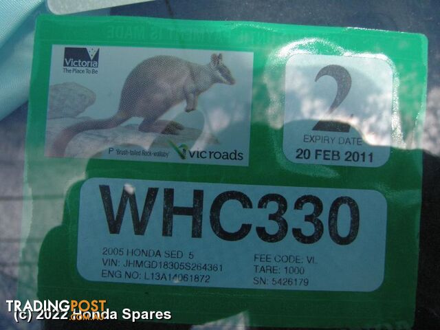 2005 HONDA - JAZZ Starter