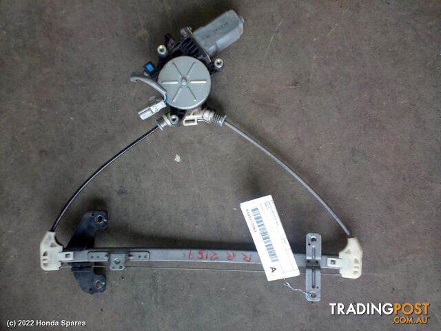 2002 HONDA - CIVIC Right Rear Wnd Reg/Motor