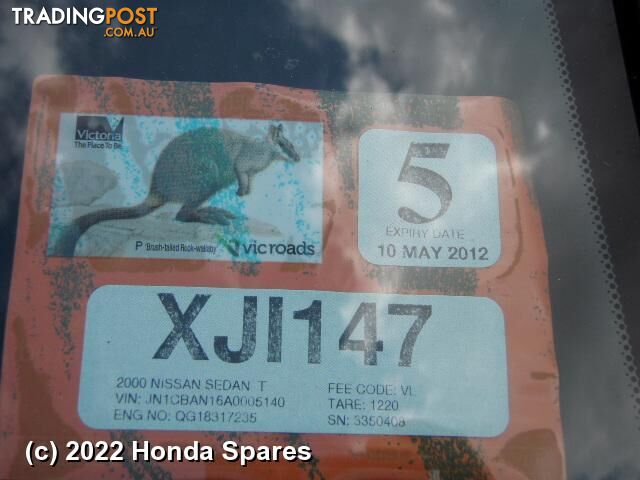 2000 NISSAN - PULSAR Fuel Pump