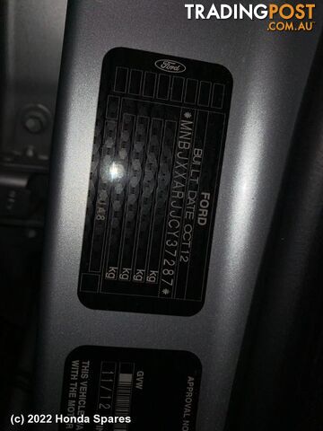 2013 FORD - FIESTA Right Taillight