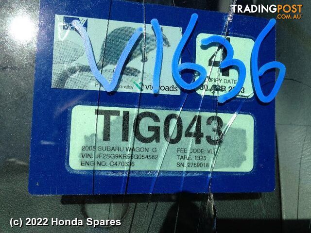 Abs Sensor 2004 SUBARU FORESTER