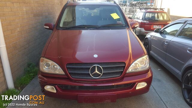 2002 MERCEDES - M CLASS Radio/Cd/Dvd/Sat/Tv