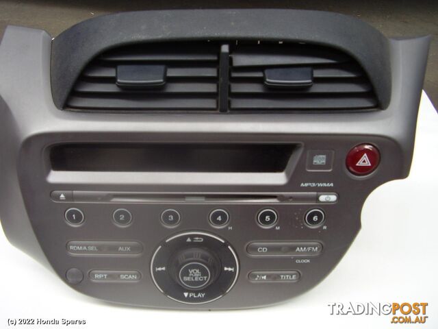 2010 HONDA - JAZZ Radio/Cd/Dvd/Sat/Tv