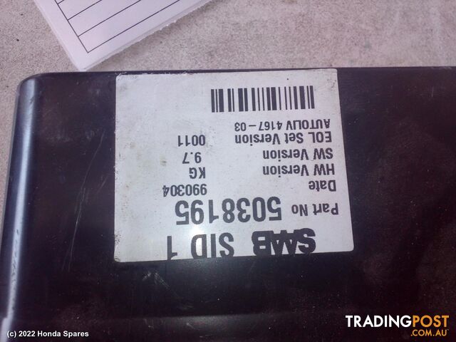 1999 SAAB - 9 3 Radio/Cd/Dvd/Sat/Tv - photo 2 of 7