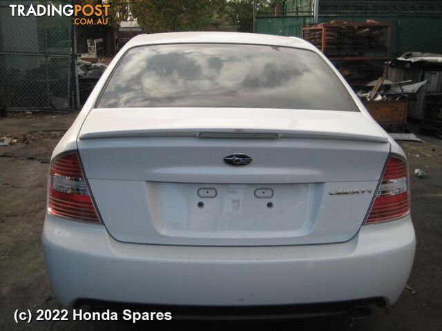 2006 SUBARU - LIBERTY Left Rear Side Glass