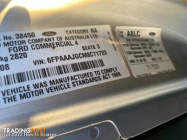 2009 FORD - FALCON Air Flow Meter - photo 3 of 15
