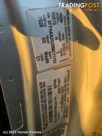 2009 FORD - FALCON Air Flow Meter - photo 4 of 15
