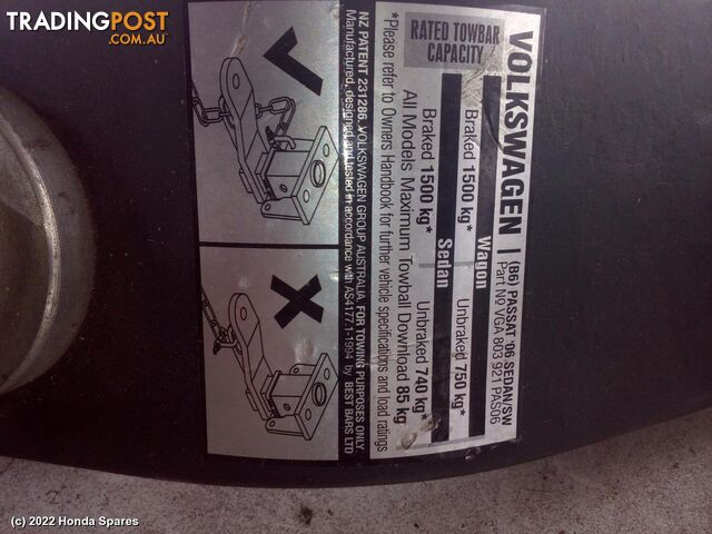 2006 VOLKSWAGEN - PASSAT Towbar