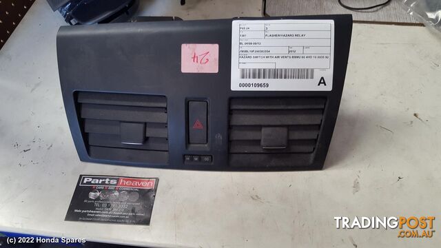 2013 MAZDA - 3 Flasher/Hazard Relay