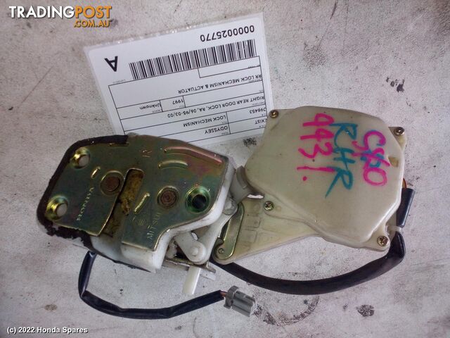 Door/Boot/Gate Lock 1997 HONDA ODYSSEY