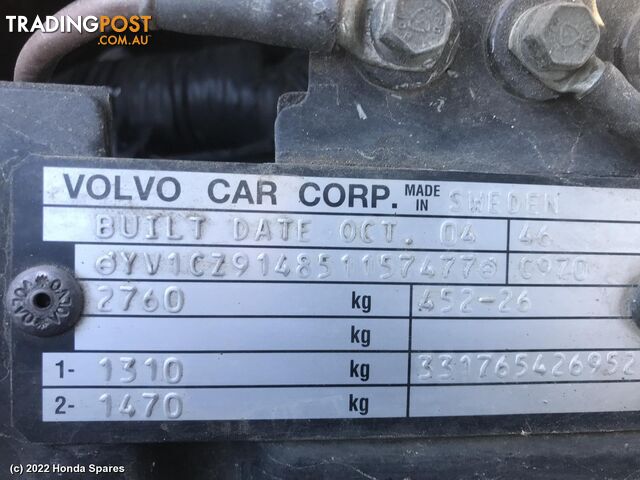 Door/Boot/Gate Lock 2004 VOLVO XC90