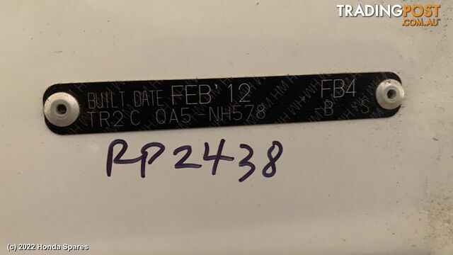 2012 HONDA - CIVIC Right Rear Trailing Arm