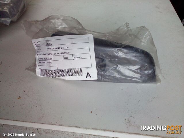 2006 HONDA - CIVIC Pwr Dr Wind Switch