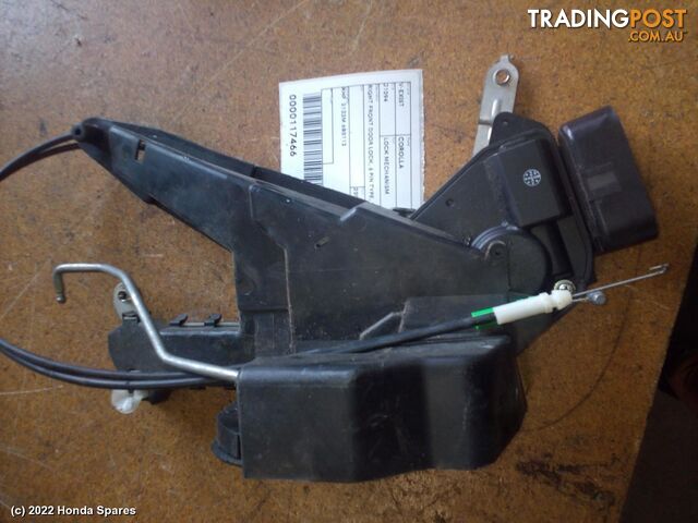 Door/Boot/Gate Lock 2004 TOYOTA COROLLA