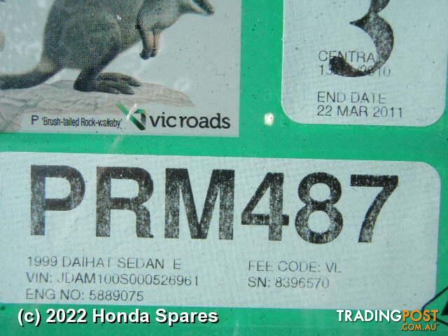 1999 DAIHATSU - SIRION Fan