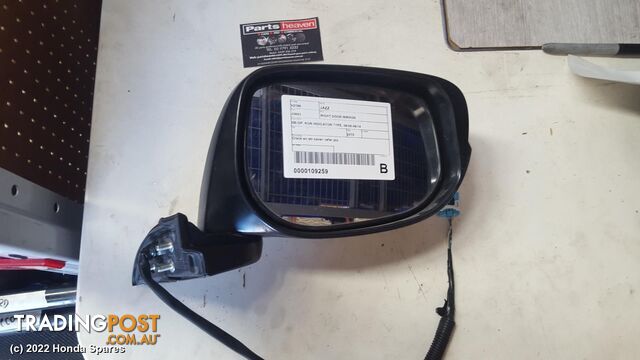 2010 HONDA - JAZZ Right Door Mirror
