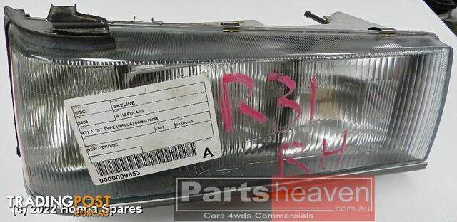 1987 NISSAN - SKYLINE Right Headlamp