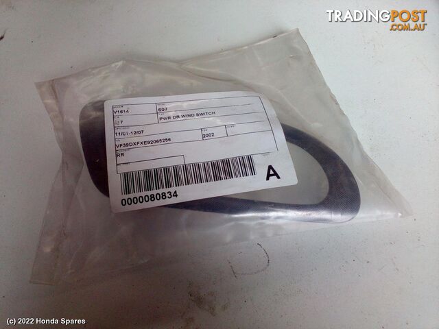 2002 PEUGEOT - 607 Pwr Dr Wind Switch