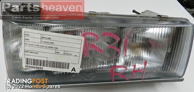 1987 NISSAN - SKYLINE Right Headlamp