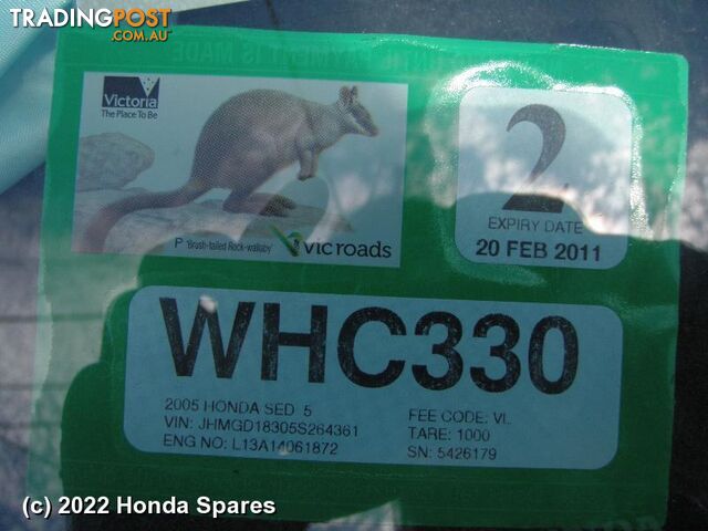 Abs Sensor 2005 HONDA JAZZ