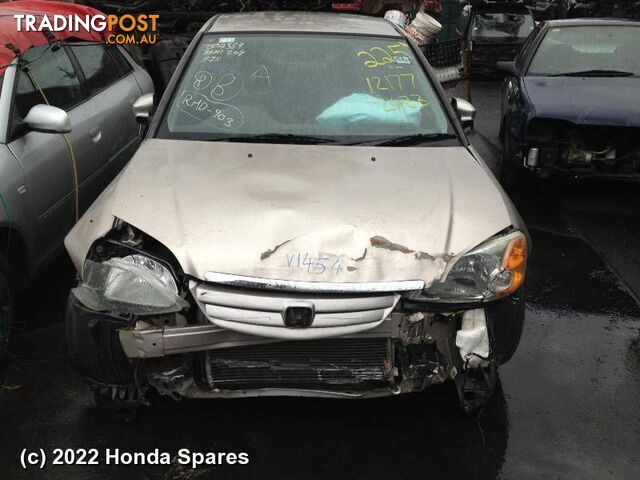 2002 HONDA - CIVIC Left Front Door Window