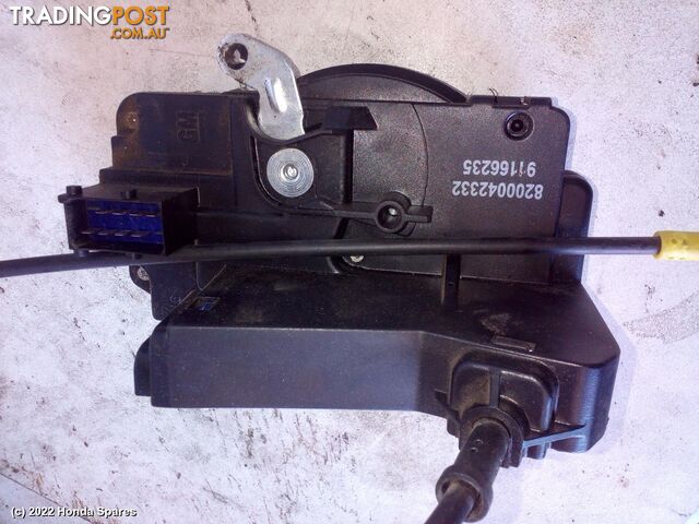 Door/Boot/Gate Lock 2005 RENAULT TRAFIC