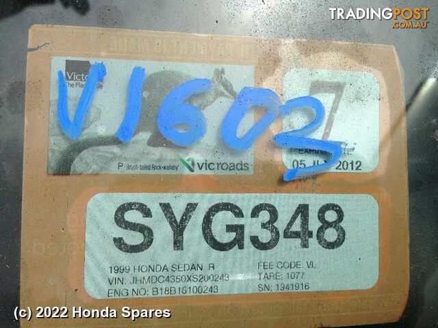 Abs Sensor 1999 HONDA INTEGRA