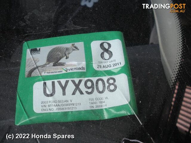 Abs Sensor 2003 FORD FALCON - photo 1 of 19