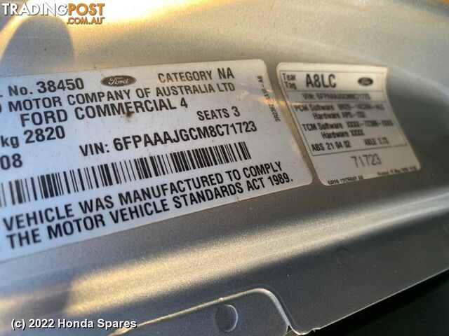 Door/Boot/Gate Lock 2009 FORD FALCON - photo 3 of 15