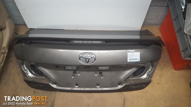 2011 TOYOTA - AURION Bootlid/Tailgate