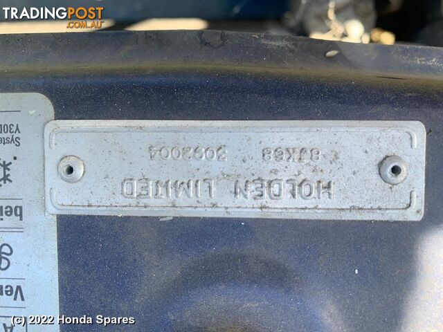 2004 HOLDEN - VECTRA Radiator