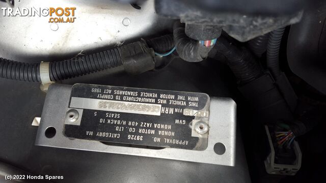 Door/Boot/Gate Lock 2008 HONDA JAZZ