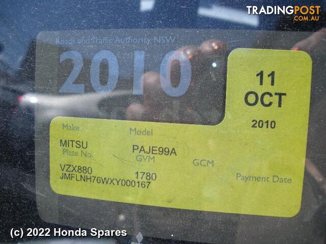 1999 MITSUBISHI - PAJERO Right Door Mirror
