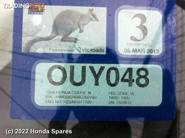 Abs Sensor 1998 HONDA PRELUDE