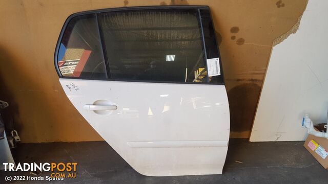 2008 VOLKSWAGEN - GOLF RIGHT_REAR_DOOR_SLIDING