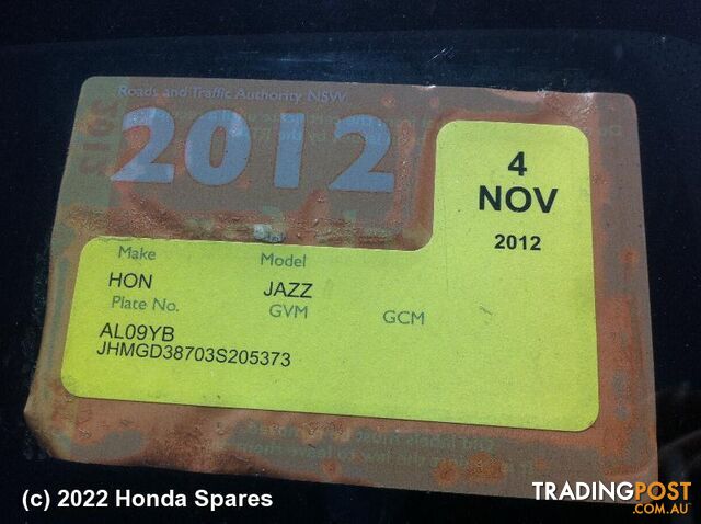 Abs Sensor 2003 HONDA JAZZ
